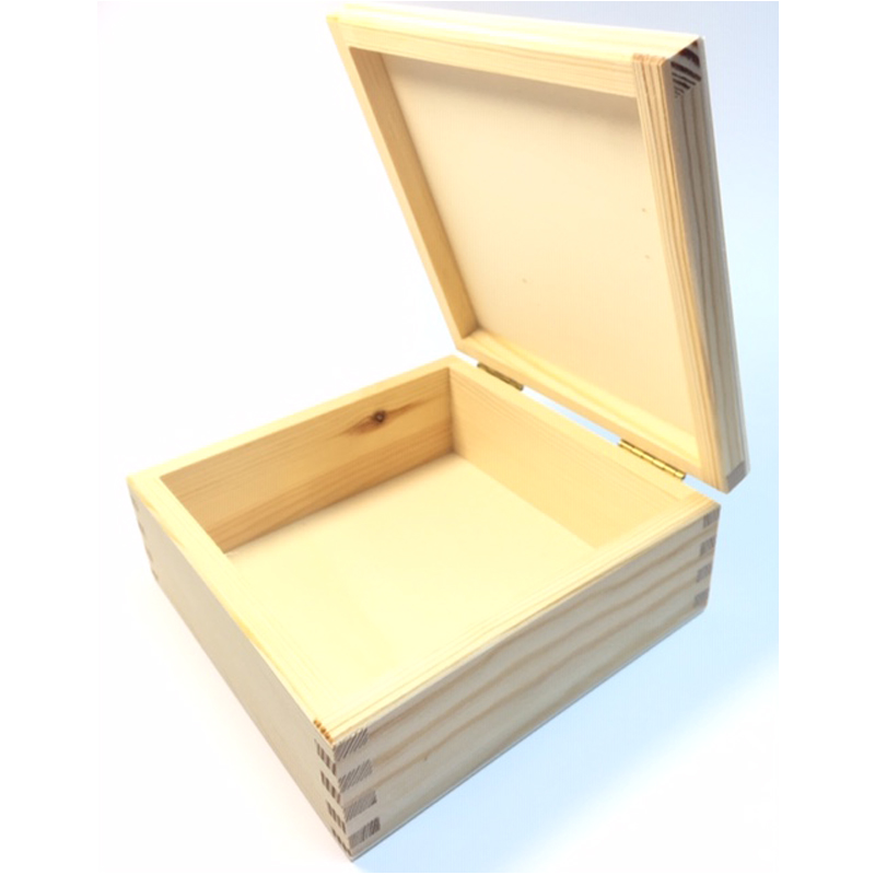 Caja Cuadrada 15x15x6 cm – Loba Manualidades