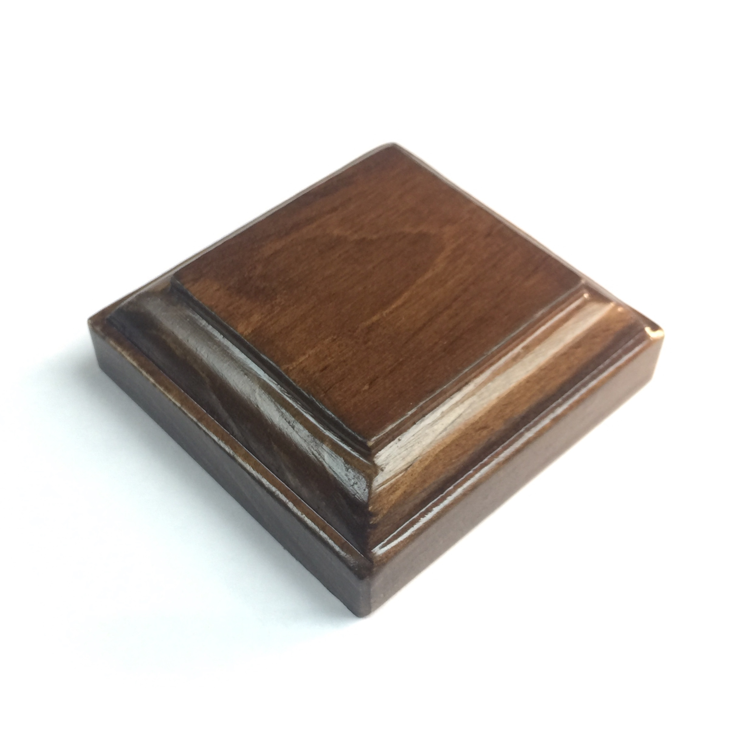 Base, Peana Madera Abedul 6×6 cm – Loba Manualidades