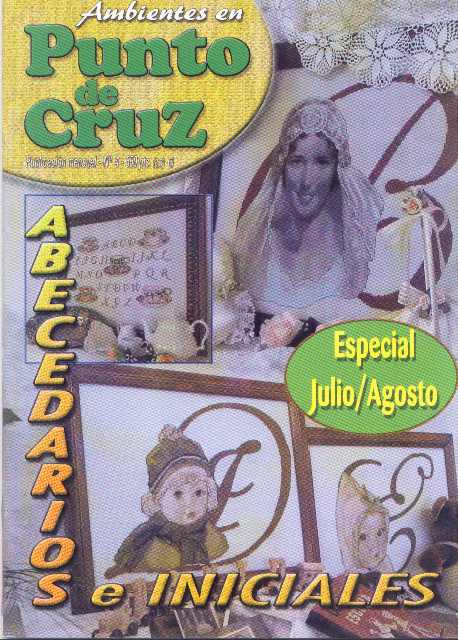 Revista Punto Cruz c/ Patrones Nº10 – Loba Manualidades