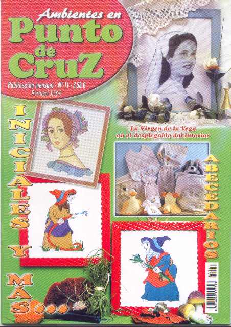 Revista Punto Cruz c/ Patrones Nº10 – Loba Manualidades