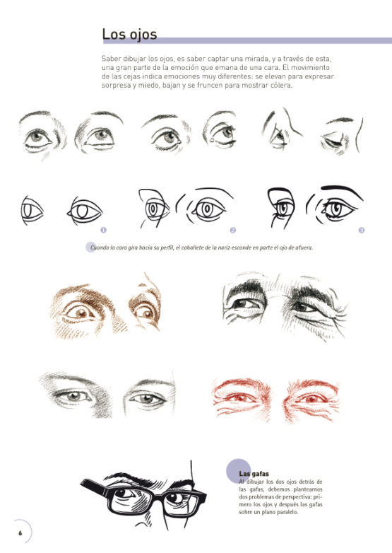 Libro Aprender a dibujar las expresiones de la cara – Loba Manualidades