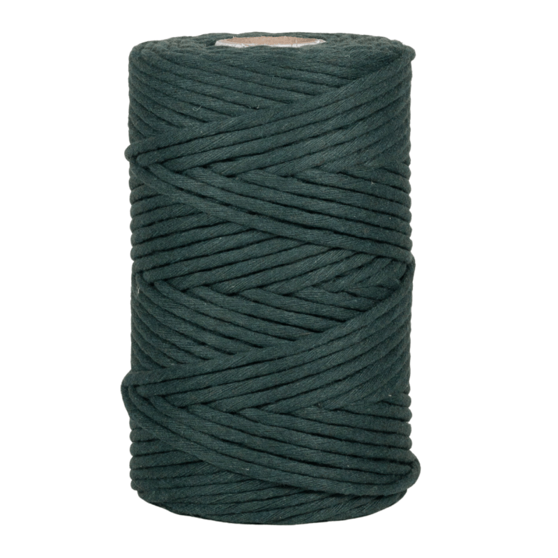 Cuerda para Macramé Urdimbre ø 3mm- Verde Navidad – Loba Manualidades