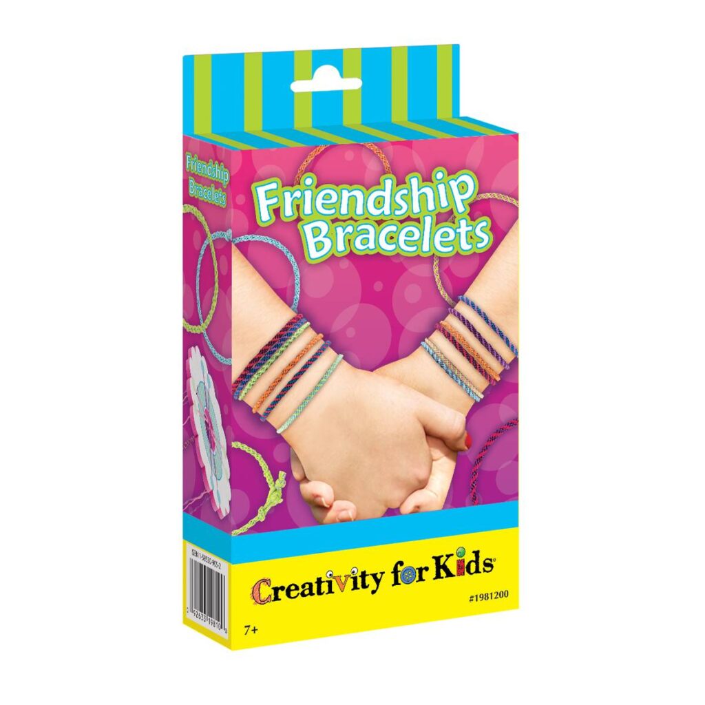 Kit De Pulseras De La Amistad DIY Para Niñas Y Niños +5 Años, 12 Pulseras Y 7 Nudos